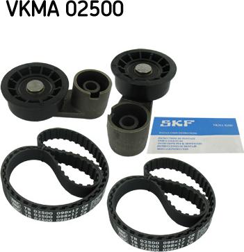 SKF VKMA 02500 - Zobsiksnas komplekts www.autospares.lv