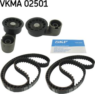 SKF VKMA 02501 - Zobsiksnas komplekts www.autospares.lv