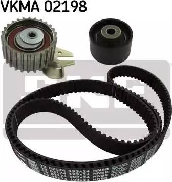 SKF VKMA 02198 - Комплект зубчатого ремня ГРМ www.autospares.lv