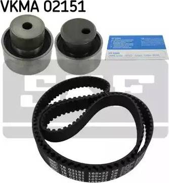 SKF VKMA 02151 - Zobsiksnas komplekts www.autospares.lv