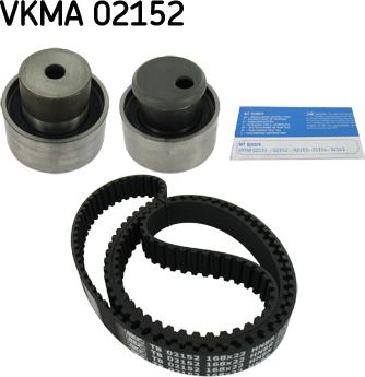 SKF VKMA 02152 - Zobsiksnas komplekts www.autospares.lv