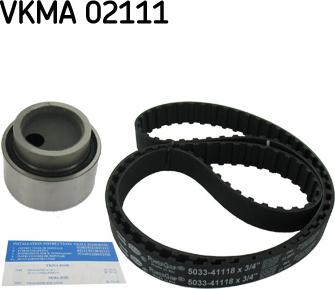 SKF VKMA 02111 - Timing Belt Set www.autospares.lv