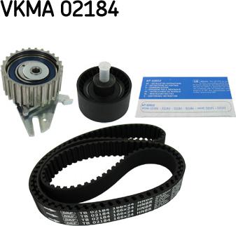 SKF VKMA 02184 - Комплект зубчатого ремня ГРМ www.autospares.lv