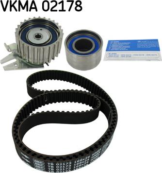 SKF VKMA 02178 - Zobsiksnas komplekts autospares.lv