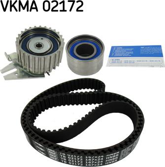 SKF VKMA 02172 - Zobsiksnas komplekts autospares.lv