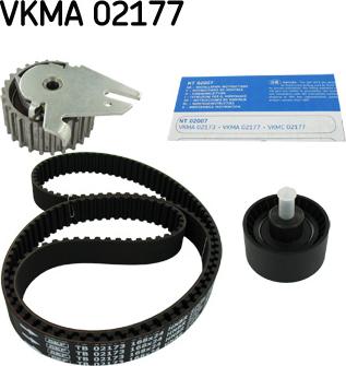 SKF VKMA 02177 - Комплект зубчатого ремня ГРМ www.autospares.lv