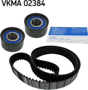 SKF VKMA 02384 - Zobsiksnas komplekts autospares.lv