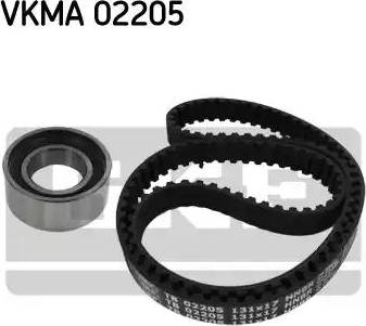 SKF VKMA 02205 - Zobsiksnas komplekts autospares.lv