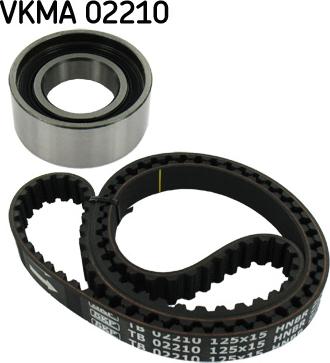 SKF VKMA 02210 - Комплект зубчатого ремня ГРМ www.autospares.lv