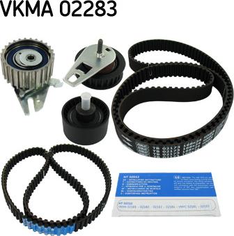 SKF VKMA 02283 - Комплект зубчатого ремня ГРМ www.autospares.lv