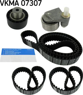 SKF VKMA 07307 - Timing Belt Set www.autospares.lv