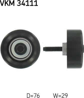 SKF VKMA 34111 - Поликлиновый ременный комплект www.autospares.lv