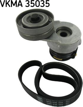 SKF VKMA 35035 - Поликлиновый ременный комплект www.autospares.lv