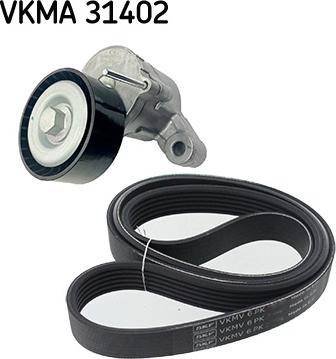 SKF VKMA 31402 - Ķīļrievu siksnu komplekts www.autospares.lv