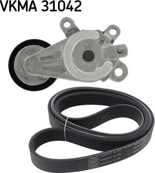 SKF VKMA 31042 - Поликлиновый ременный комплект www.autospares.lv