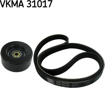 SKF VKMA 31017 - V-Ribbed Belt Set www.autospares.lv