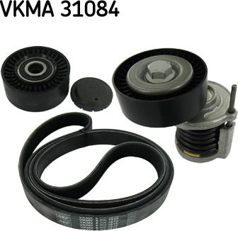 SKF VKMA 31084 - Ķīļrievu siksnu komplekts www.autospares.lv