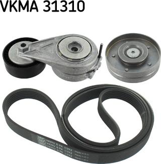 SKF VKMA 31310 - Ķīļrievu siksnu komplekts autospares.lv