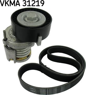 SKF VKMA 31219 - V-Ribbed Belt Set www.autospares.lv