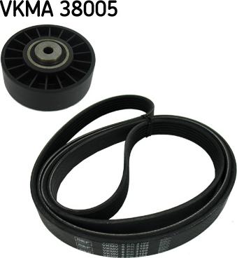 SKF VKMA 38005 - V-Ribbed Belt Set www.autospares.lv