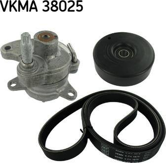 SKF VKMA 38025 - Поликлиновый ременный комплект www.autospares.lv