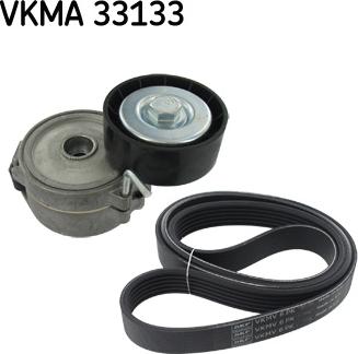 SKF VKMA 33133 - Ķīļrievu siksnu komplekts autospares.lv