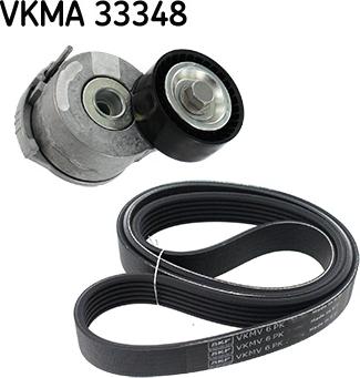 SKF VKMA 33348 - Поликлиновый ременный комплект www.autospares.lv