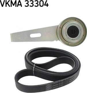 SKF VKMA 33304 - Поликлиновый ременный комплект www.autospares.lv