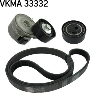 SKF VKMA 33332 - Поликлиновый ременный комплект www.autospares.lv