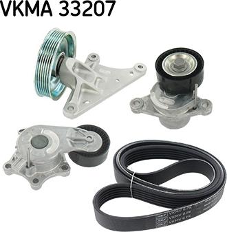 SKF VKMA 33207 - V-Ribbed Belt Set www.autospares.lv