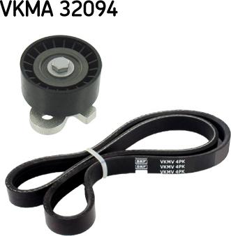 SKF VKMA 32094 - Ķīļrievu siksnu komplekts autospares.lv