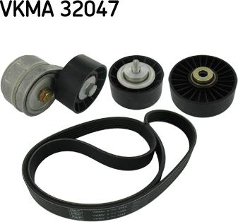 SKF VKMA 32047 - V-Ribbed Belt Set www.autospares.lv