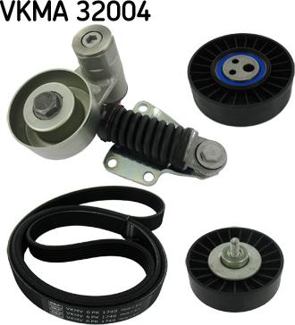 SKF VKMA 32004 - Поликлиновый ременный комплект www.autospares.lv