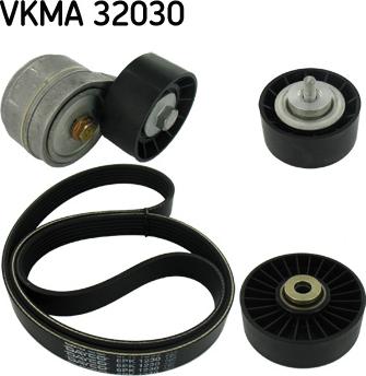 SKF VKMA 32030 - Ķīļrievu siksnu komplekts www.autospares.lv