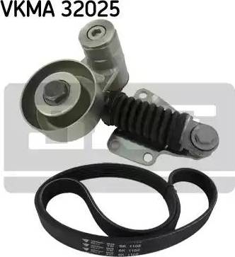 SKF VKMA 32025 - V-Ribbed Belt Set www.autospares.lv