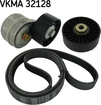 SKF VKMA 32128 - Ķīļrievu siksnu komplekts www.autospares.lv