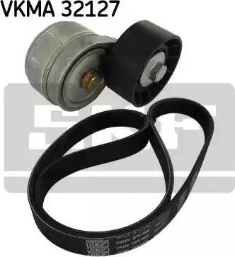 SKF VKMA 32127 - Ķīļrievu siksnu komplekts www.autospares.lv