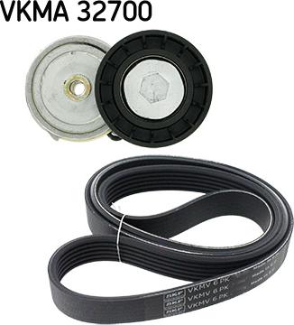 SKF VKMA 32700 - Поликлиновый ременный комплект www.autospares.lv