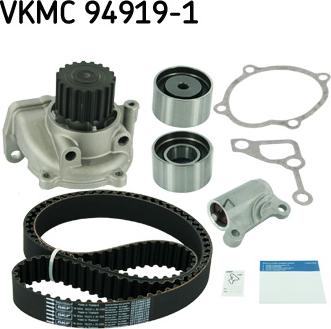 SKF VKMC 94919-1 - Ūdenssūknis + Zobsiksnas komplekts www.autospares.lv