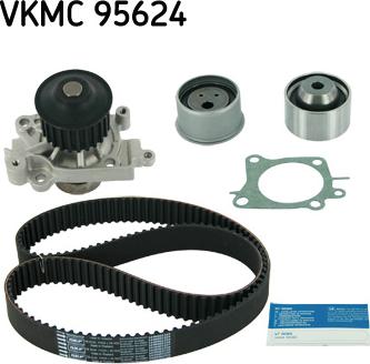 SKF VKMC 95624 - Ūdenssūknis + Zobsiksnas komplekts www.autospares.lv