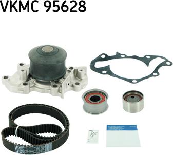 SKF VKMC 95628 - Ūdenssūknis + Zobsiksnas komplekts www.autospares.lv