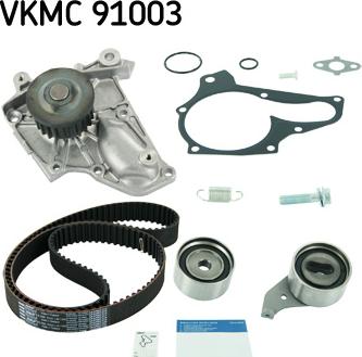 SKF VKMC 91003 - Ūdenssūknis + Zobsiksnas komplekts autospares.lv