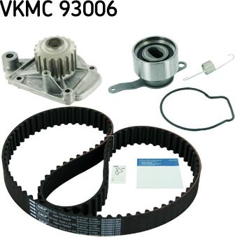 SKF VKMC 93006 - Водяной насос + комплект зубчатого ремня ГРМ www.autospares.lv