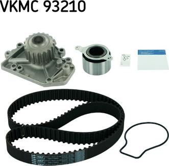 SKF VKMC 93210 - Водяной насос + комплект зубчатого ремня ГРМ www.autospares.lv