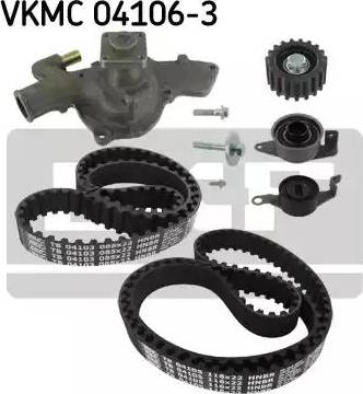 SKF VKMC 04106-3 - Water Pump & Timing Belt Set www.autospares.lv