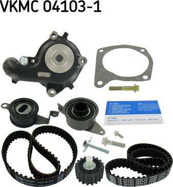 SKF VKMC 04103-1 - Water Pump & Timing Belt Set www.autospares.lv