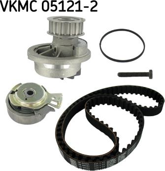 SKF VKMC 05121-2 - Water Pump & Timing Belt Set www.autospares.lv