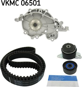 SKF VKMC 06501 - Ūdenssūknis + Zobsiksnas komplekts www.autospares.lv