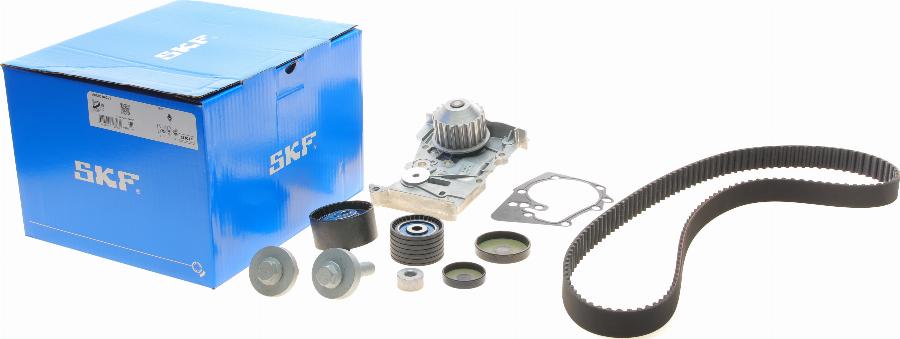 SKF VKMC 06021 - Водяной насос + комплект зубчатого ремня ГРМ www.autospares.lv