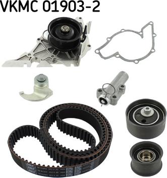 SKF VKMC 01903-2 - Water Pump & Timing Belt Set www.autospares.lv